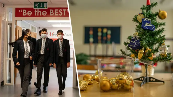 Schools in England have been told they can send students home a day early for Christmas