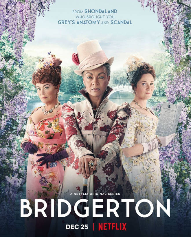 Bridgerton is dropping on Netflix.