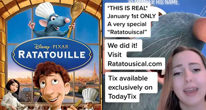 Ratatouille: The TikTok Musical is being turned into a live musical production
