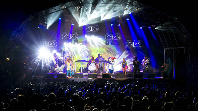 Basement Jaxx is sure to get you jumping about no matter what the occassion