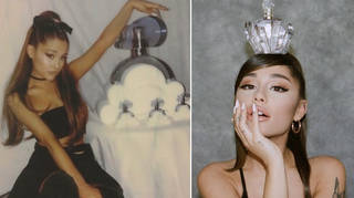 Ariana Grande often promotes her perfumes on Instagram.