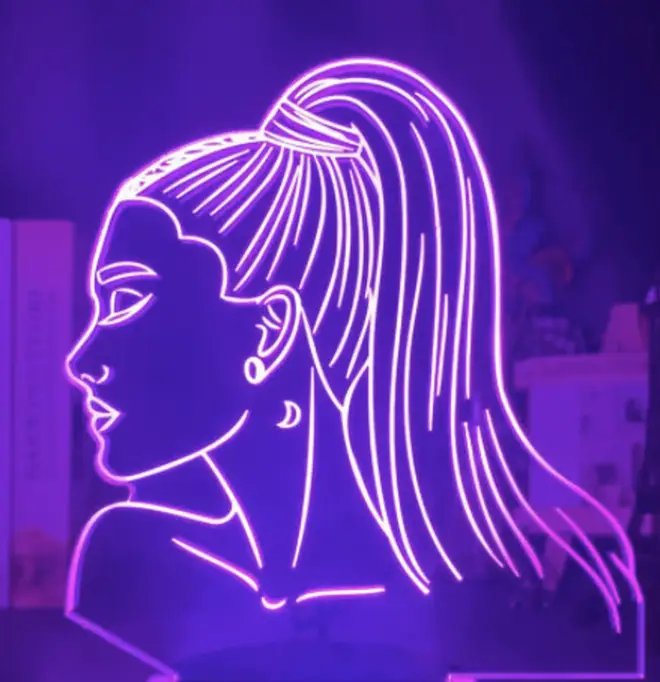 This LED Ariana Grande light is like she's in the room