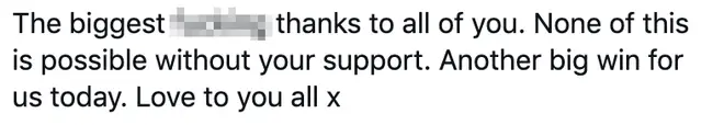 Louis Tomlinson thanked fans on Twitter for their support