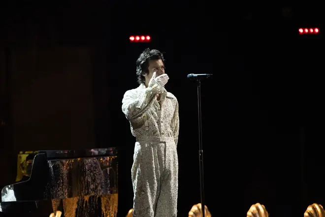 Harry Styles' BRITS' performance outfit was hailed 'the wedding outfit of dreams' for a reason