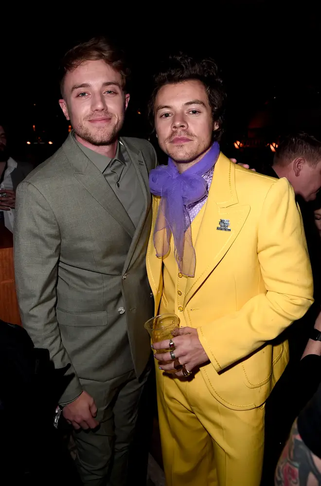Harry Styles' yellow suit made everyone's day at the BRITs after-party
