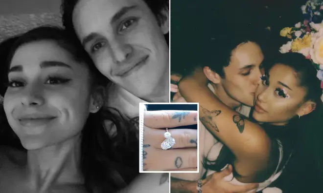Ariana Grande's engagement ring apparently cost £260k