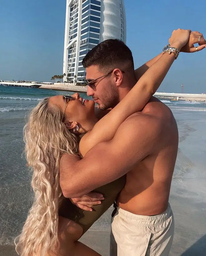 Molly-Mae and Tommy flew to Dubai and then the Maldives