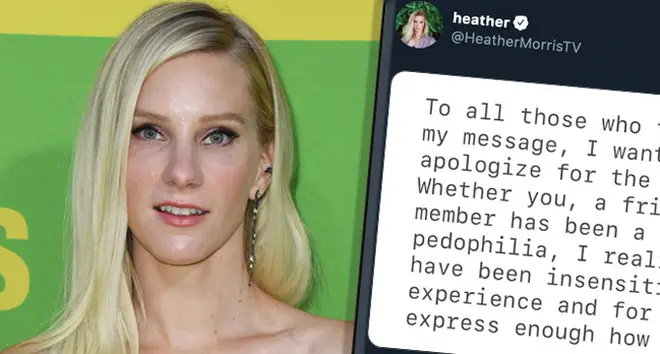 Glee&squot;s Heather Morris apologises for "insensitive" comments
