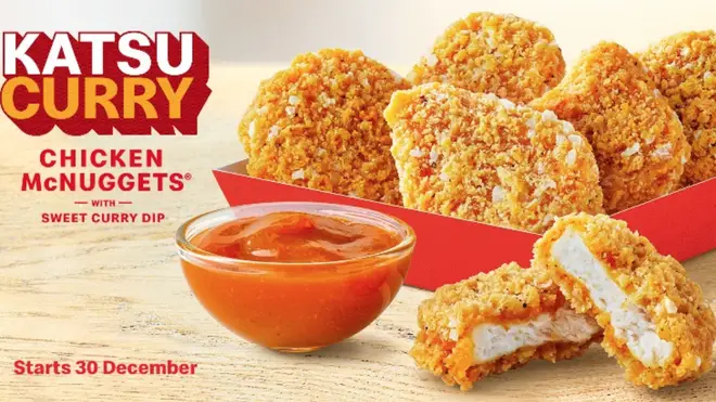 Katsu Curry nuggets will be available from 30 November