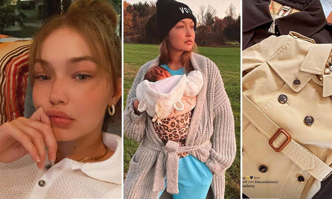 Gigi Hadid showed fans the clothes her baby girl has been given