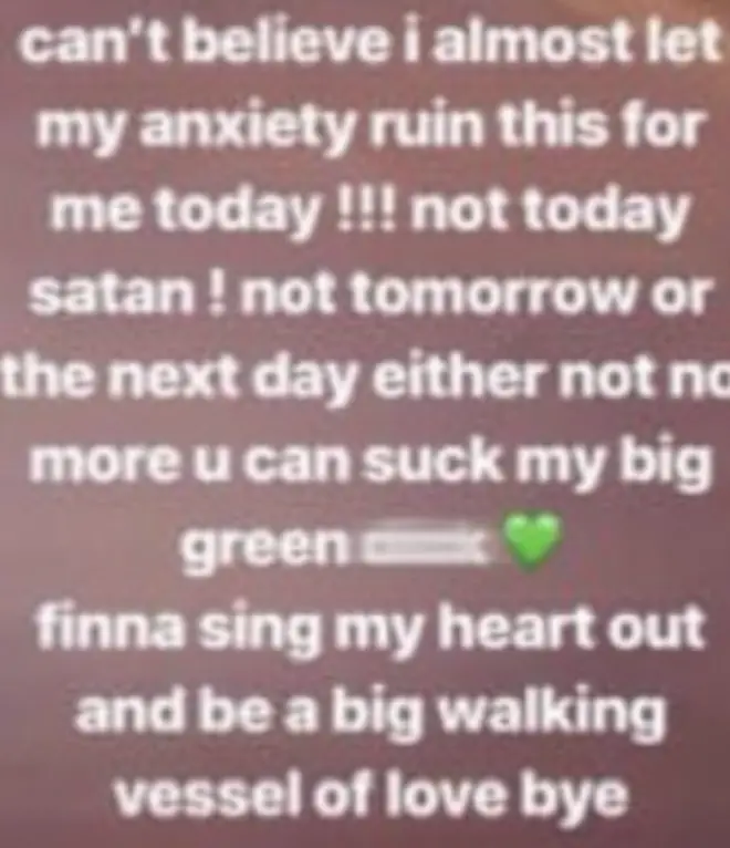 Ariana Grande opens up about anxiety on Instagram