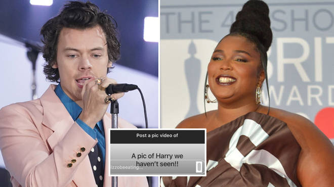 Lizzo shared a never-before-seen picture of Harry Styles