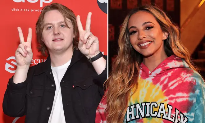Jade Thirlwall was pied by Lewis Capaldi