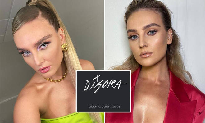Perrie Edwards teased a new project called Disora