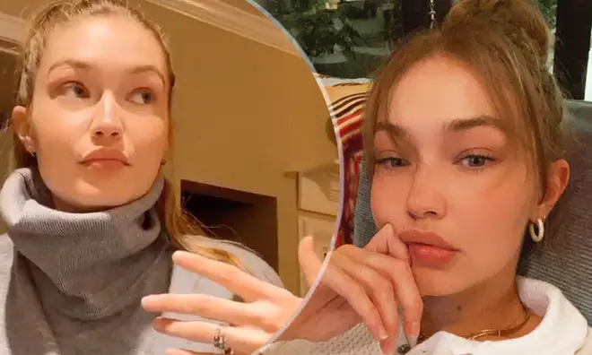 Gigi Hadid shows sparks engagement rumours with ring finger
