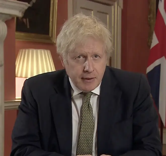 Boris Johnson announces lockdown in TV address