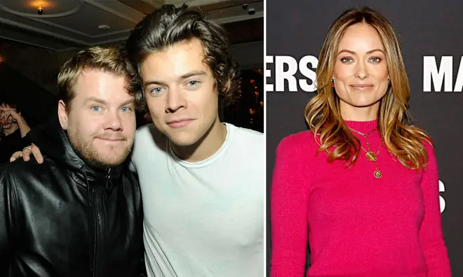 Harry Styles had help from James Corden in keeping his Olivia Wilde romance secret