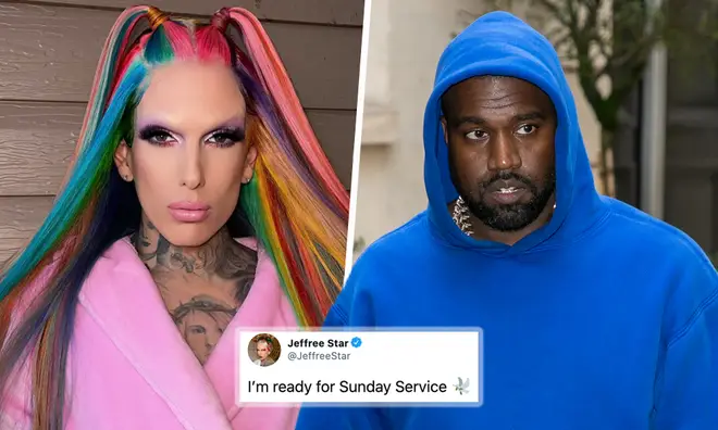 Jeffree Star leans into Kanye West dating rumours on social media