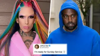 Jeffree Star leans into Kanye West dating rumours on social media
