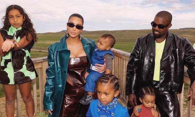 Kanye West is residing at his Wyoming ranch as his divorce from Kim Kardashian gets underway
