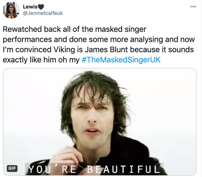 The Masked Singer UK viewers think Viking could be James Blunt