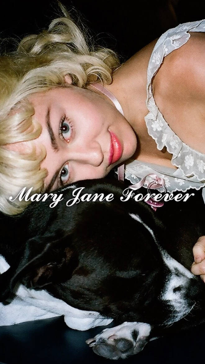 Miley Cyrus has shared a song dedicated to her late dog with fans.