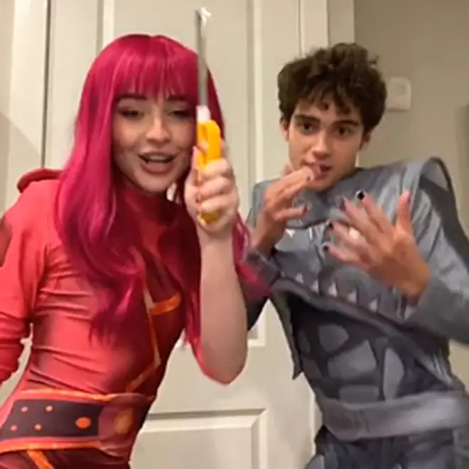 Sabrina Carpenter and Josh Bassett hung out on Halloween