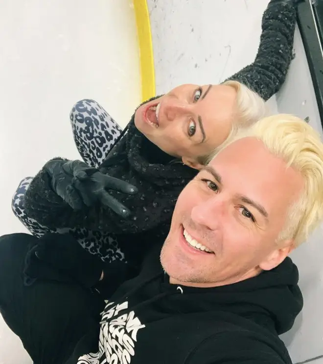 Matt Evers is one of the professional skaters on Dancing on Ice.