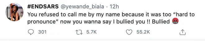 Yewande Biala hits back at Lucie Donlan's claim she 'bullied' her