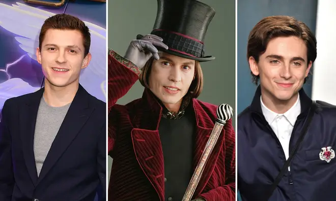 Timothee Chalamet and Tom Holland are reportedly in the running for the Willy Wonka prequel