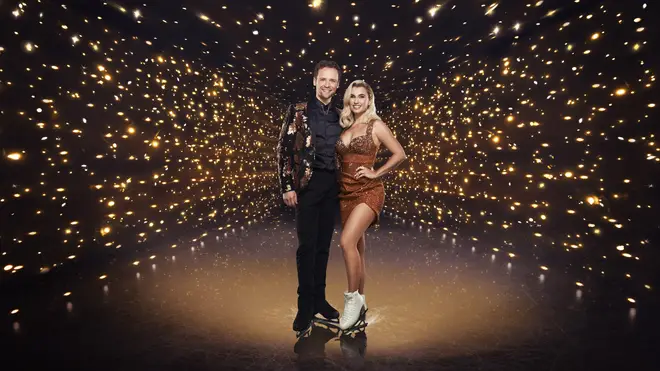 Dancing on Ice: Billie Faiers with partner Mark Hanretty