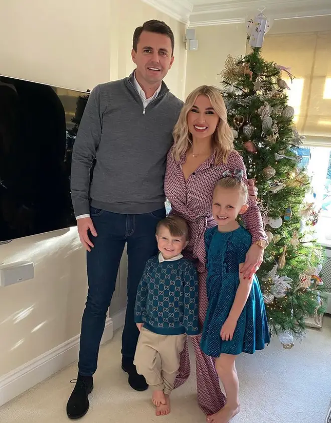 Billie Faiers and husband Greg Shepherd have two children together