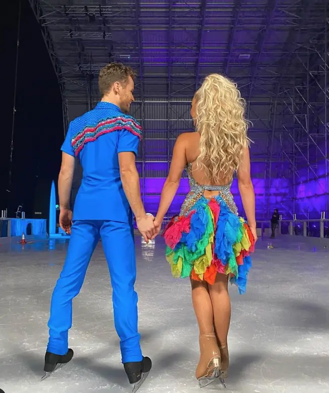 Dancing on Ice: Fans loved Billie Faiers' first performance
