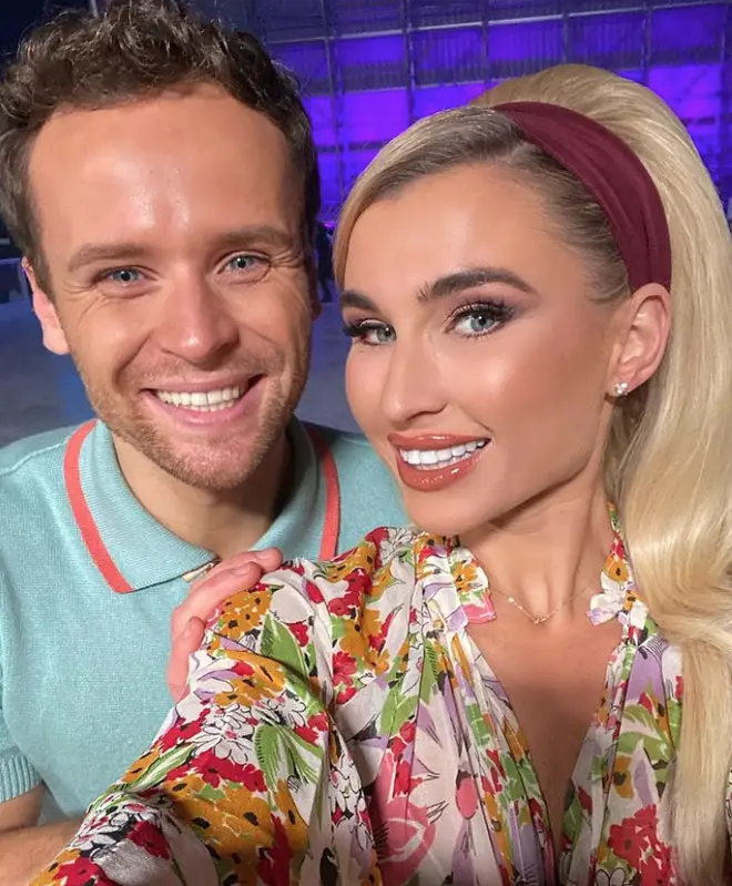 Dancing on Ice: Billie Faiers and partner Mark Hanretty