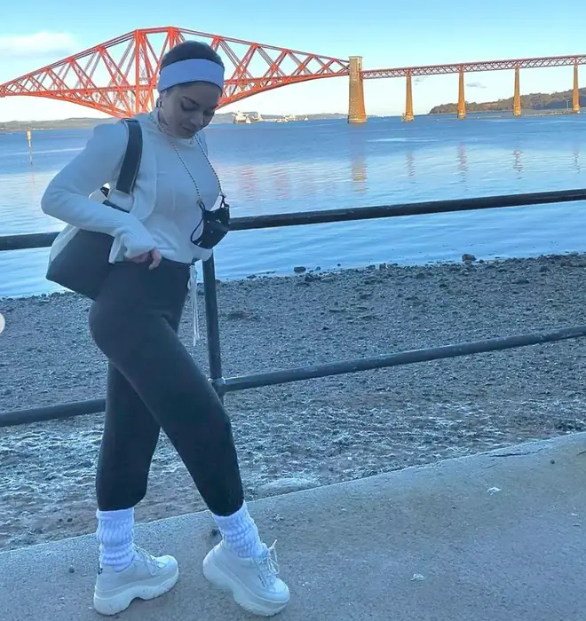 Vanessa Hudgens hanging out in Fife, Scotland baffled fans