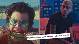 A fan created the artwork for a crossover album for Harry Styles and Zayn