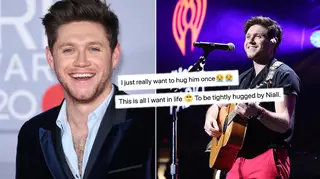 A tweet about Niall Horan hugging his fans circulated on social media.