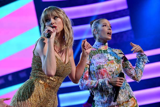 Taylor Swift was among the celebs to send her congratulations to Halsey