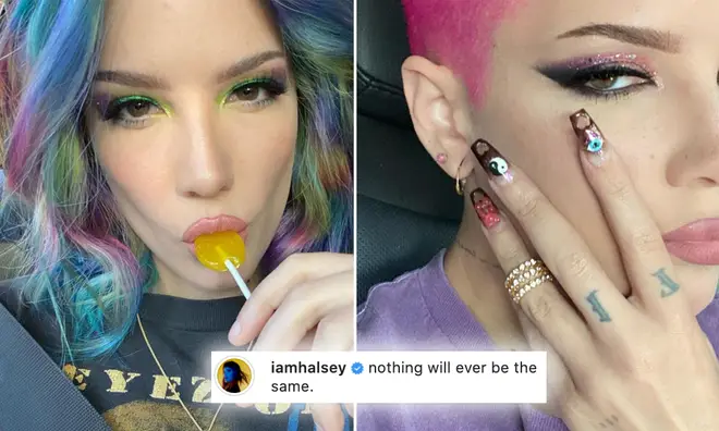 Halsey has been teasing her pregnancy for ages on social media