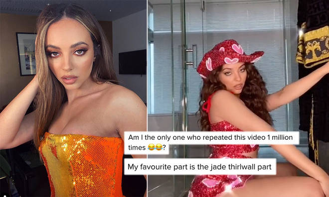 Jade Thirlwall is the latest star to try the 'Buss It' challenge.