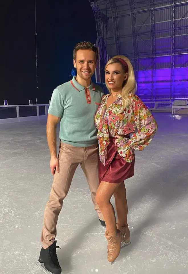 Billie Faiers will be back on the ice on the 7th February