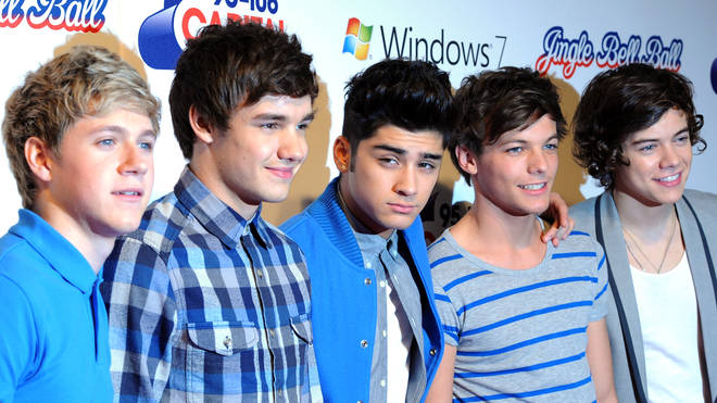 A young One Direction at Capital's Jingle Bell Ball
