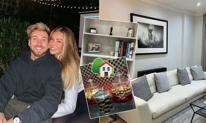 Zara McDermott has shared a glimpse of her home with Sam Thompson