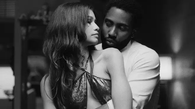 Zendaya and John David Washington in Malcolm and Marie