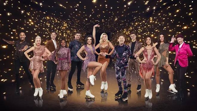 The cast of Dancing on Ice 2021