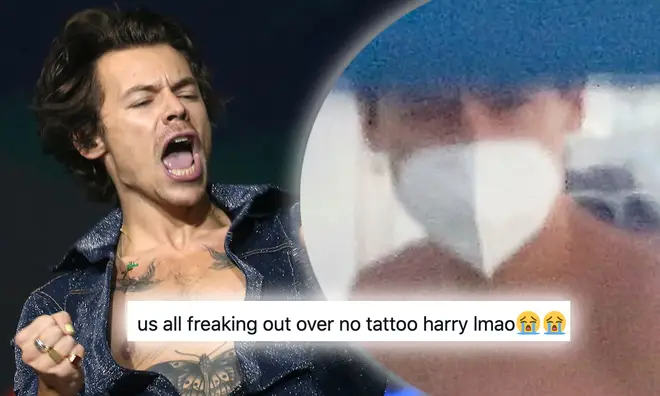 Harry Styles has all his tattoos covered for 'Don't Worry, Darling' role