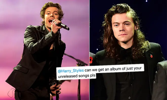 Harry Styles allegedly has a catalogue of unreleased bops.