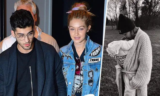 Gigi Hadid now has a matching tattoo with boyfriend Zayn of their baby's name