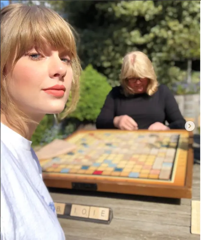 Fans think Taylor Swift is hinting at her new album in this photo.