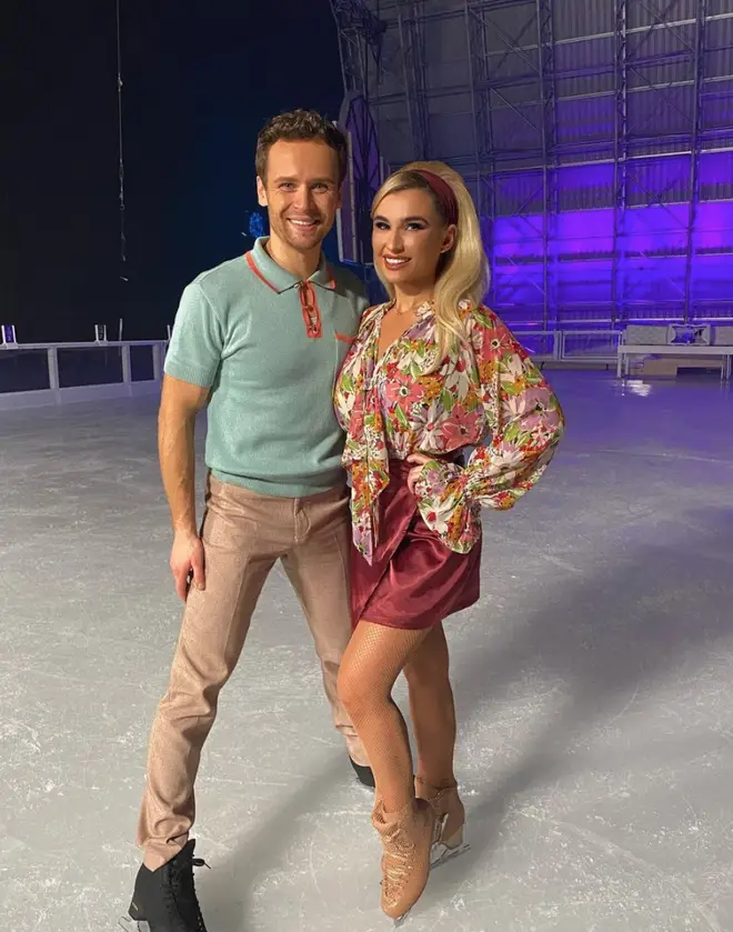 Mark Hanretty is Billie Faiers' partner on Dancing On Ice.